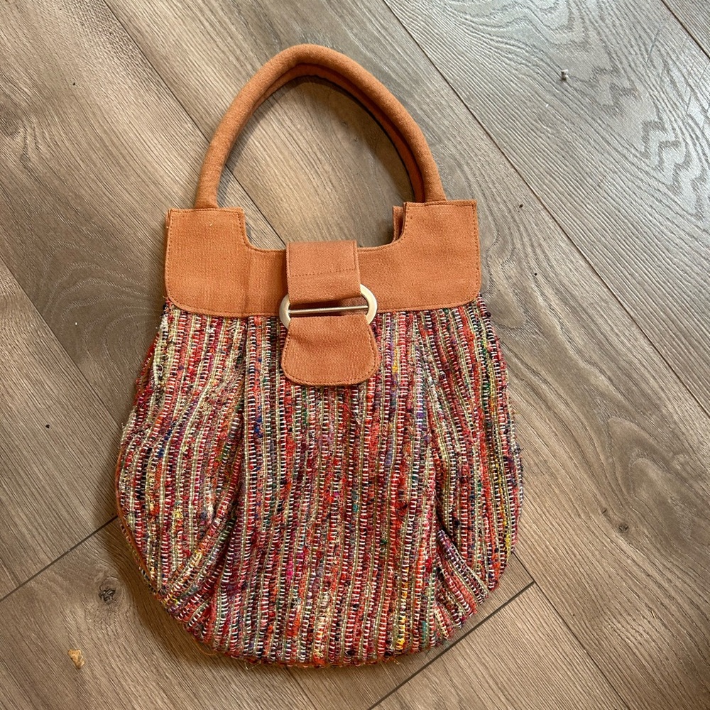 Multi colored purse